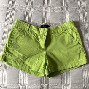 J CREW chino shorts 3.5 inseam